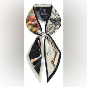 Geo print Scarf P80